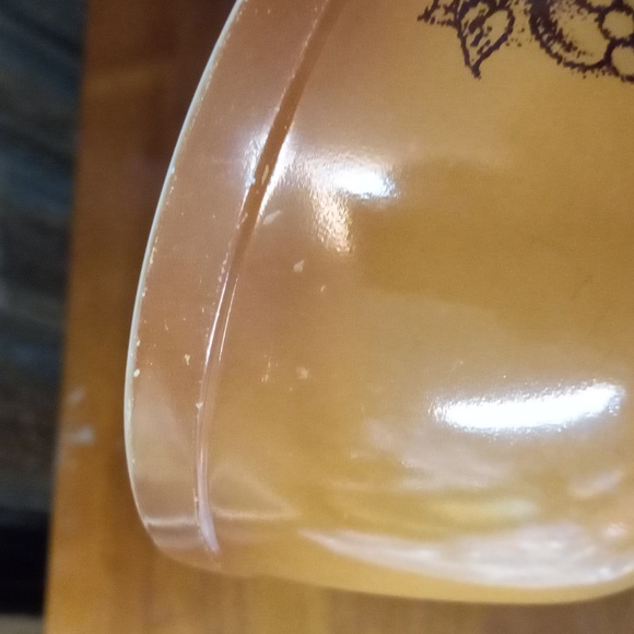 Vintage Pyrex Old Orchard #401 Mixing bowl 1.5 Quarts ( 750 ml) - Picture 8 of 8